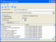OFFLINE SITE MAP GENERATOR screenshot
